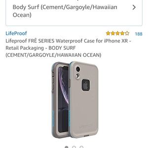 Brand new lifeproof phone case for I phone xr